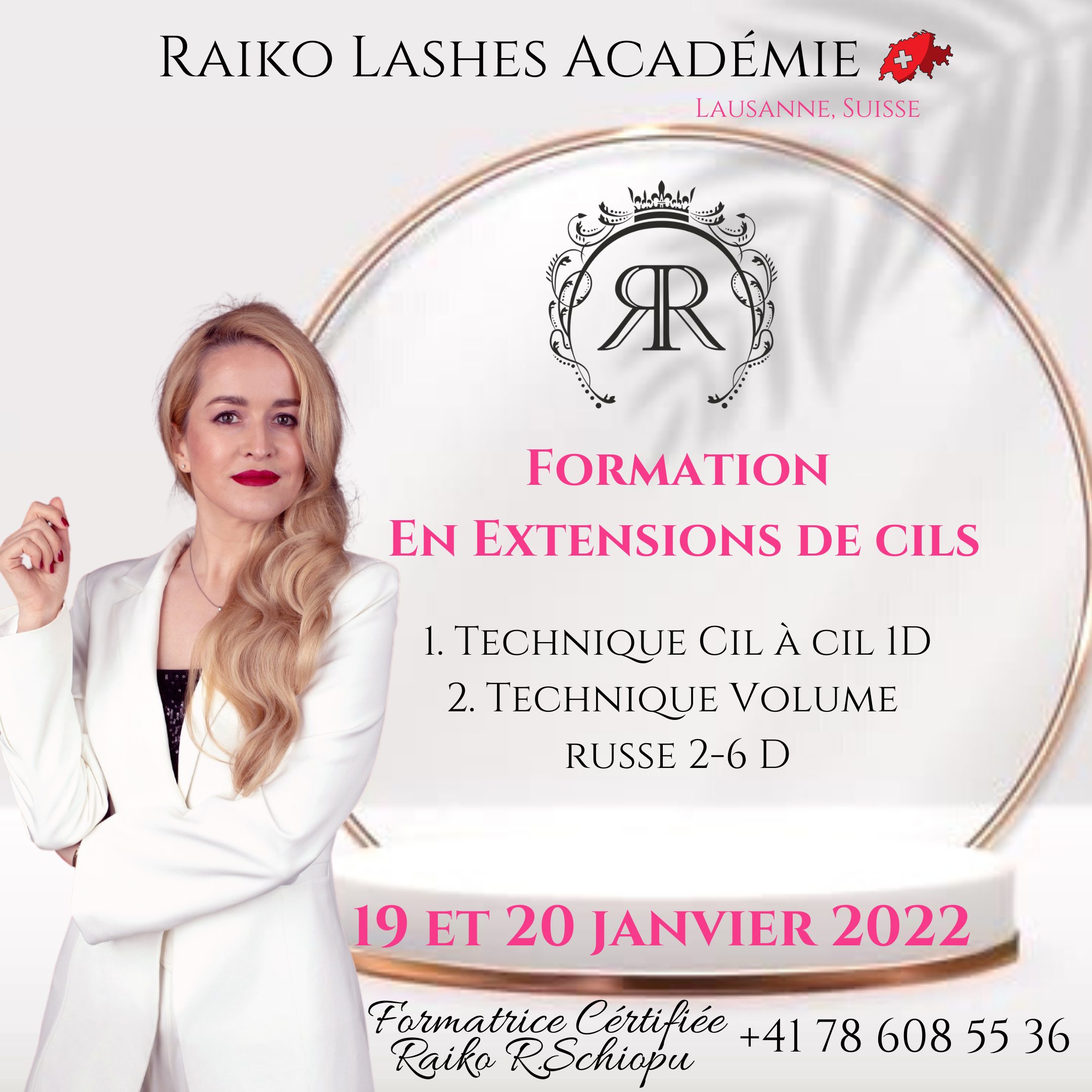 La Formation en Extensions de Cils Technique cil à cil 1D et Volume 2-6D – Image 5
