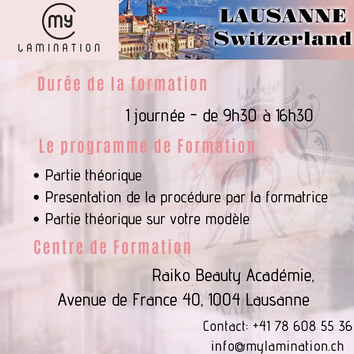 Formation Rehaussement Cils et Brow Lifting My Lamination – Image 3