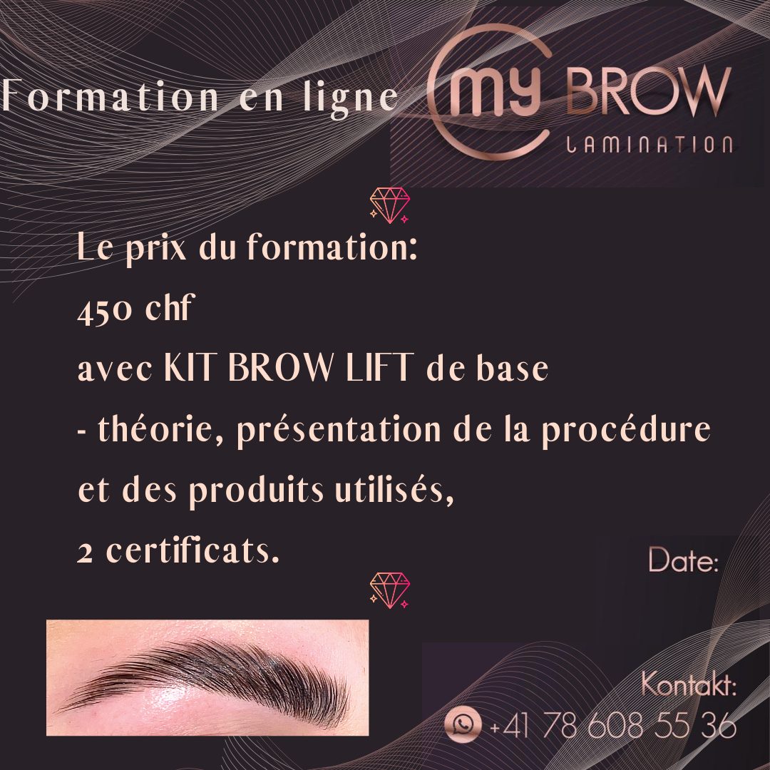 Formation EN LIGNE Brow Lifting-Lamination Sourcils – Image 4
