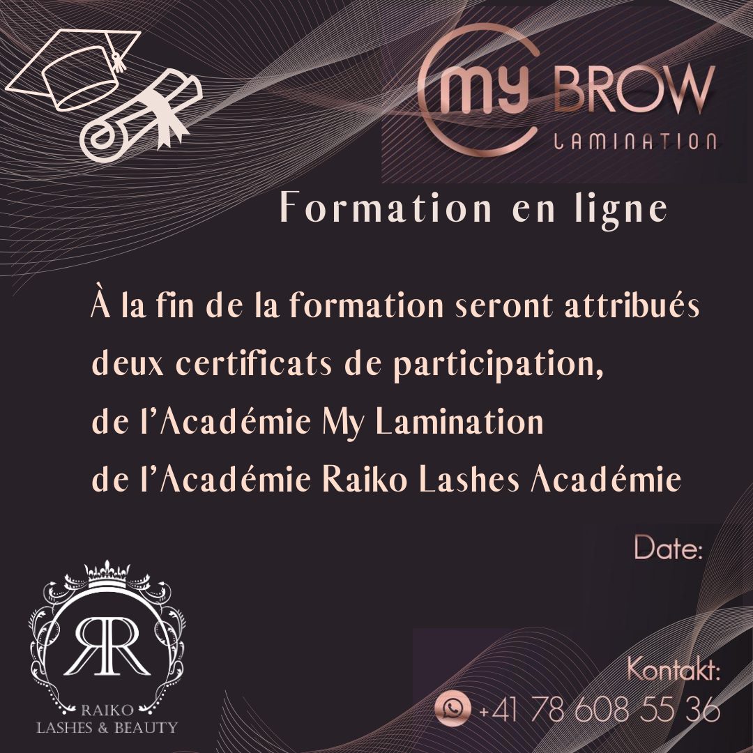 Formation EN LIGNE Brow Lifting-Lamination Sourcils – Image 3