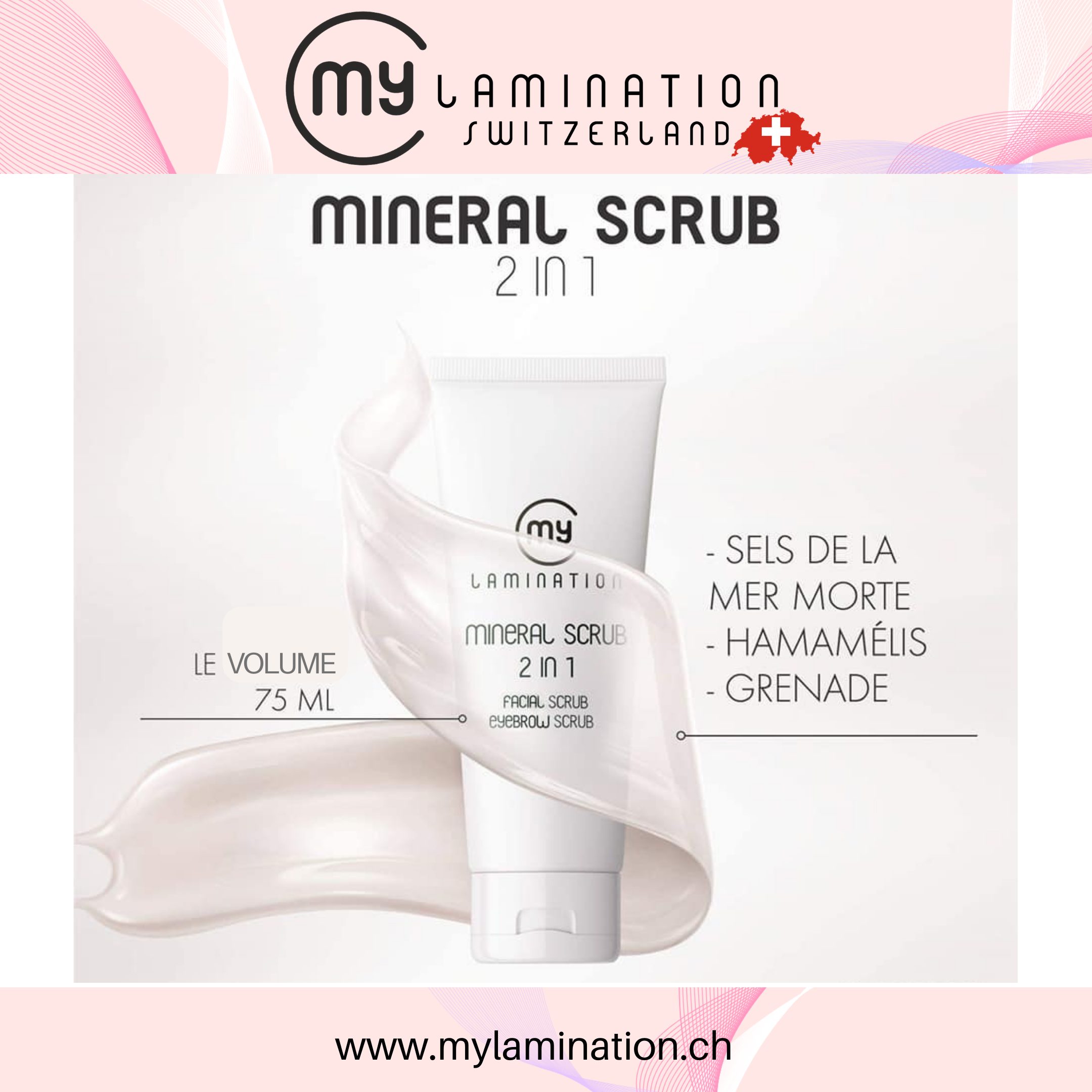 Mineral Scrub 2 en 1 Cream / Gel 75 ml – Image 2