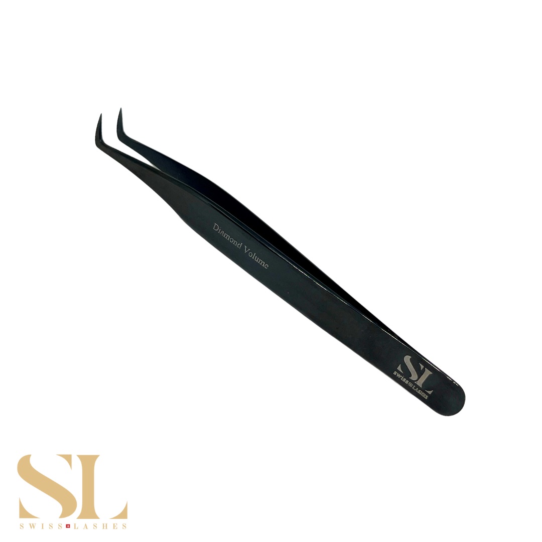 KIT 2 PINCES EXTENSION CILS SWISS LASHES – Image 2