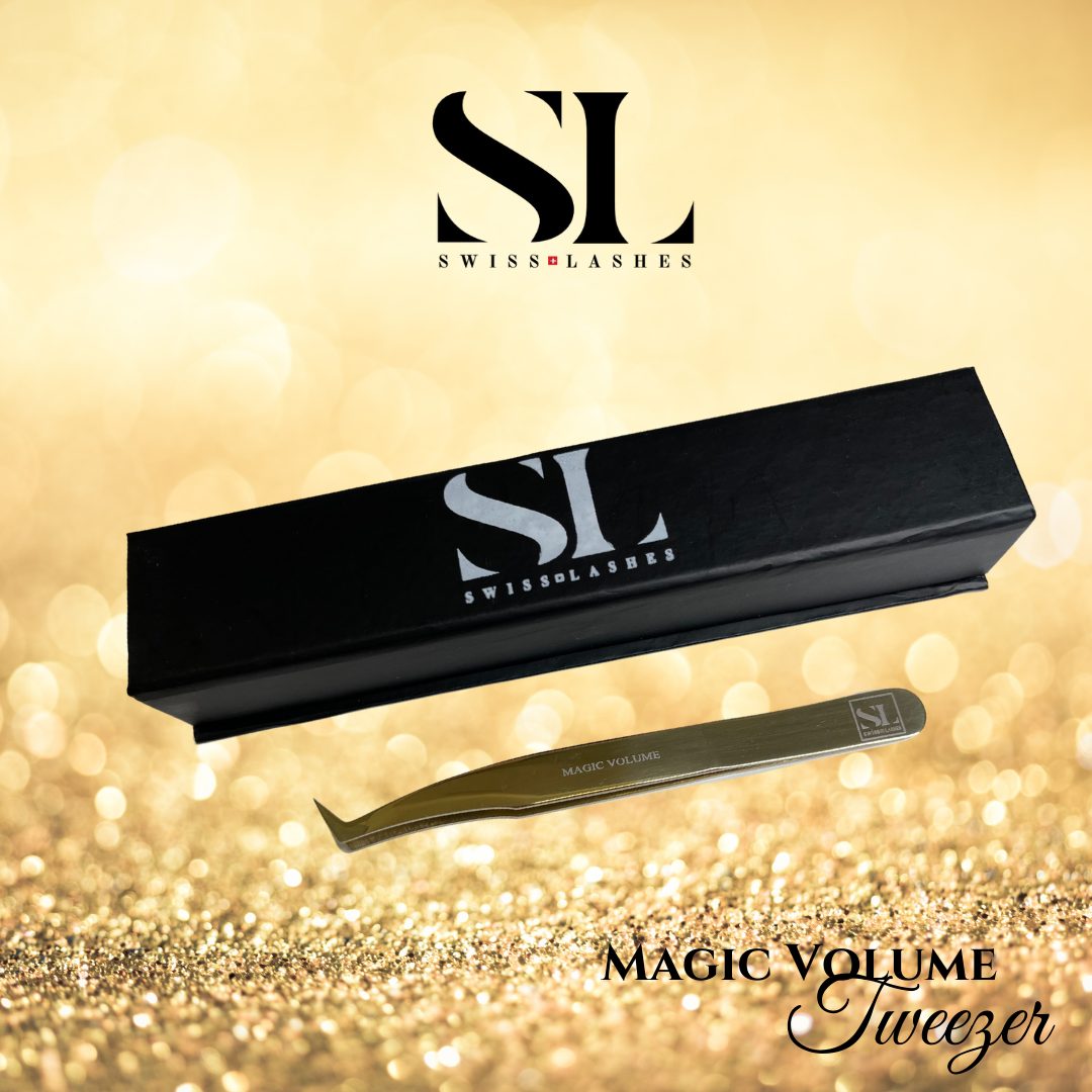 MAGIC VOLUME "Gold Collection" SwissLashes Tweezer