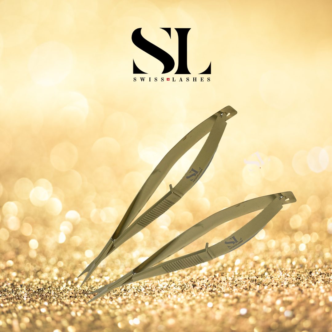 SwissLashes scissor black "Diamond Collection" - Image 2