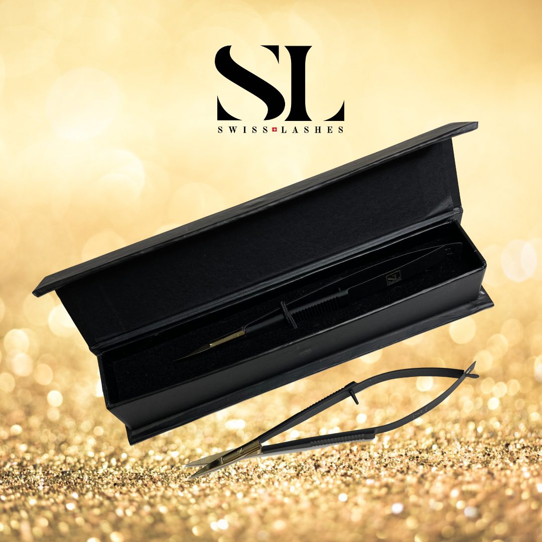 SwissLashes scissor black "Diamond Collection" - Image 3