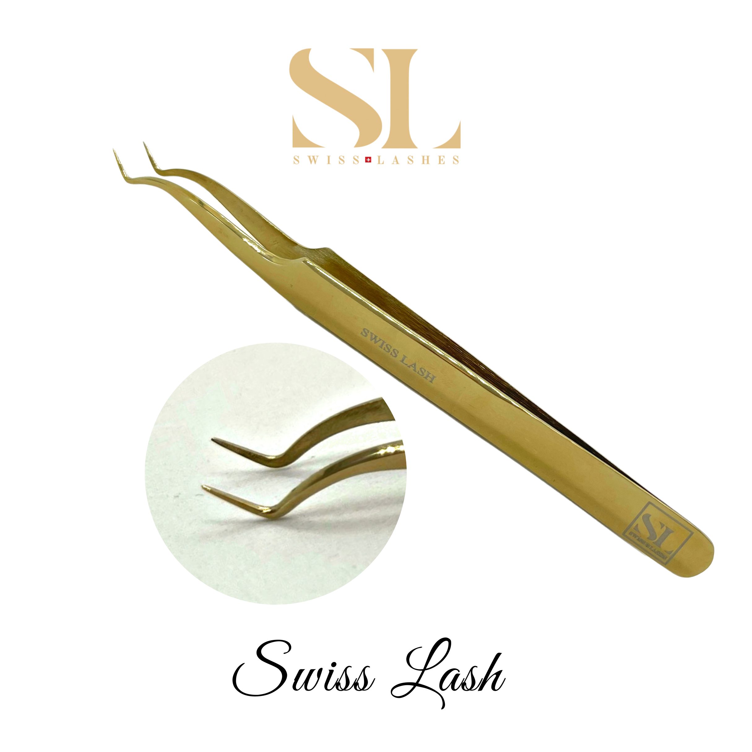 Pinces extensions de cils "Swiss Lashes" Gold Collection – Image 16