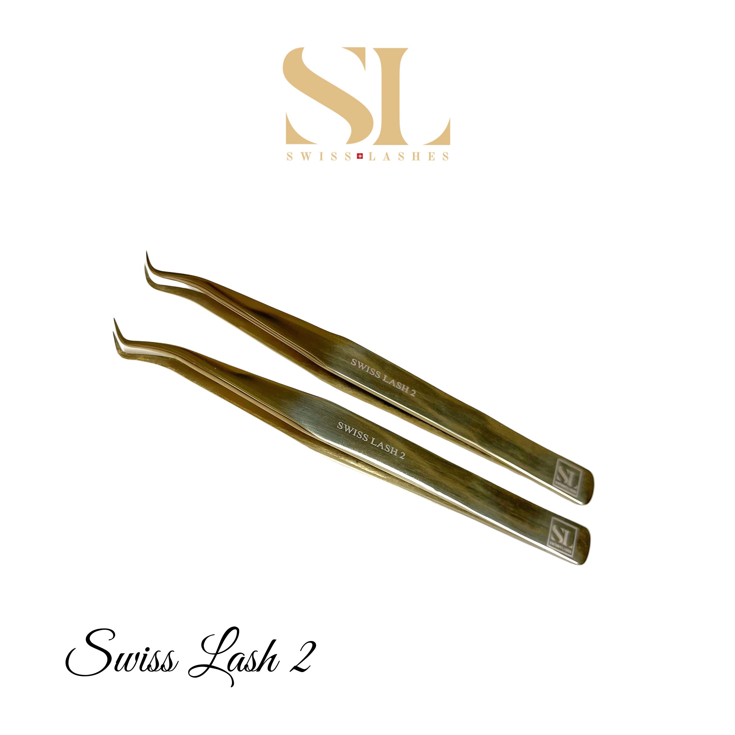 Pinces extensions de cils "Swiss Lashes" Gold Collection – Image 17