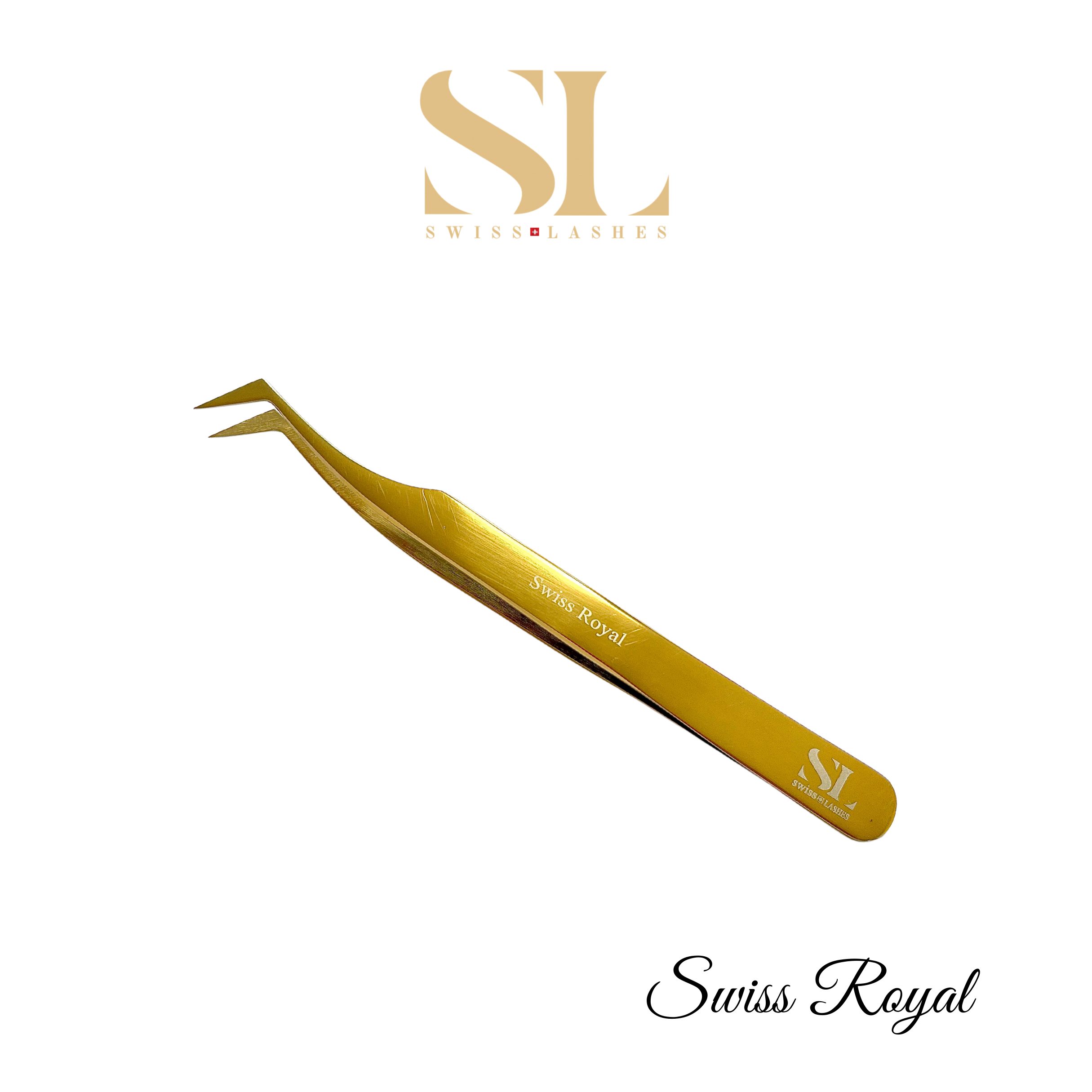 Pinces extensions de cils "Swiss Lashes" Gold Collection – Image 18
