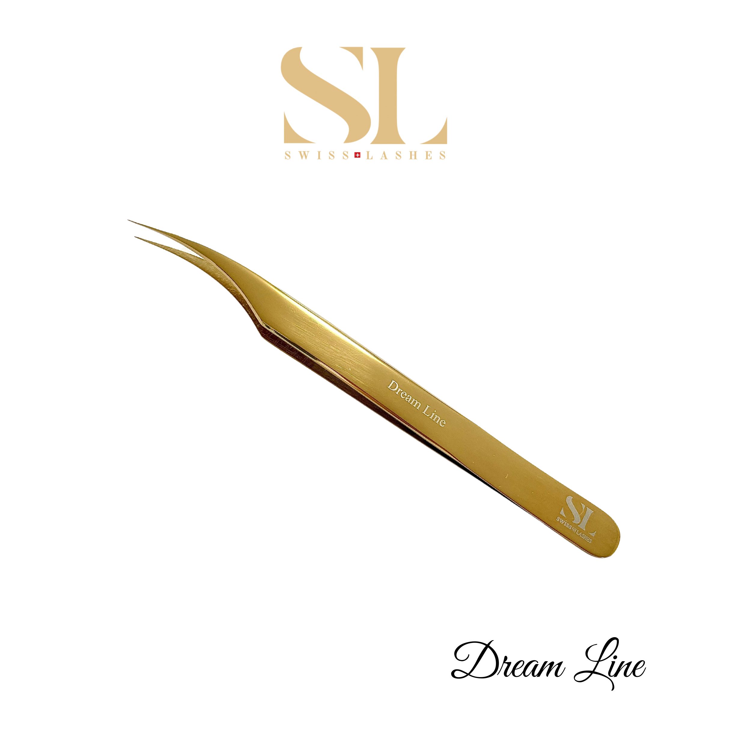 Pinces extensions de cils "Swiss Lashes" Gold Collection – Image 19