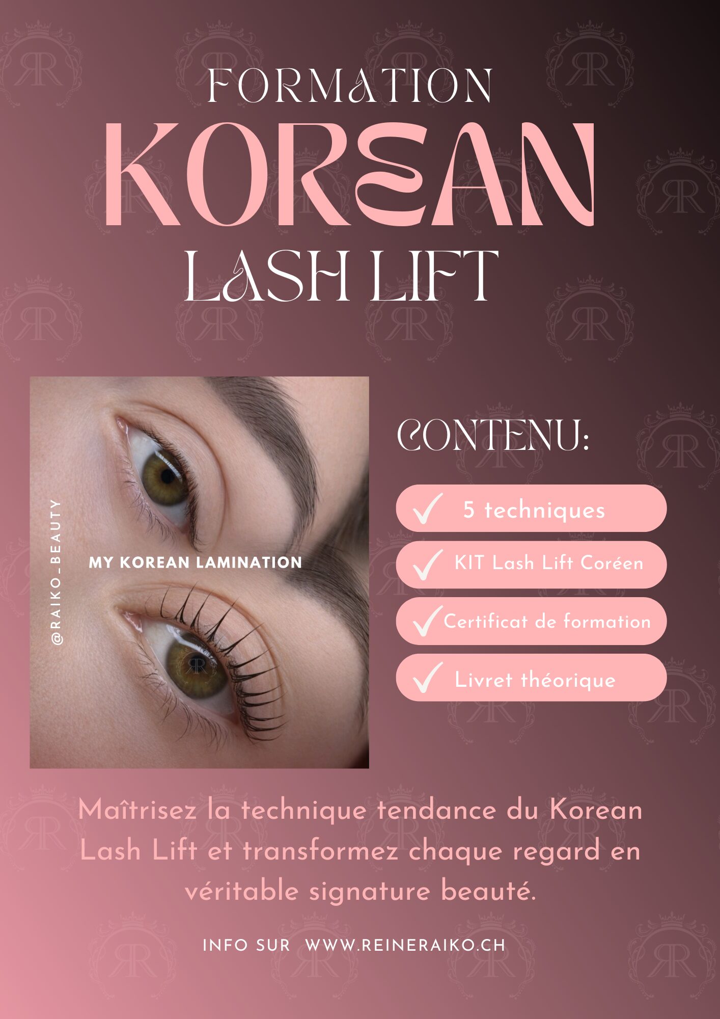 FORMATION Lash Lift Coréen