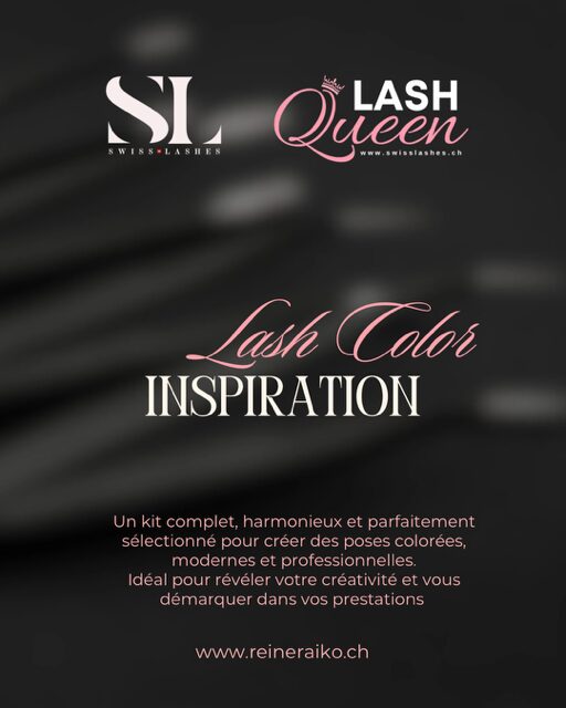 Kit Pro Color Lash by Swiss Lashes