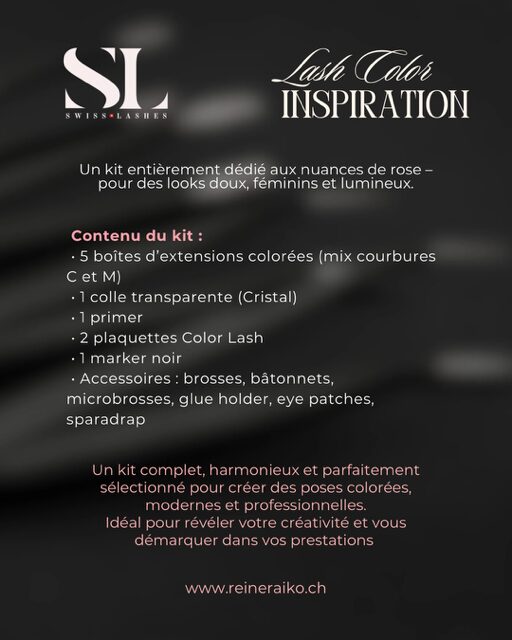 Kit Pro Color Lash by Swiss Lashes – Image 2